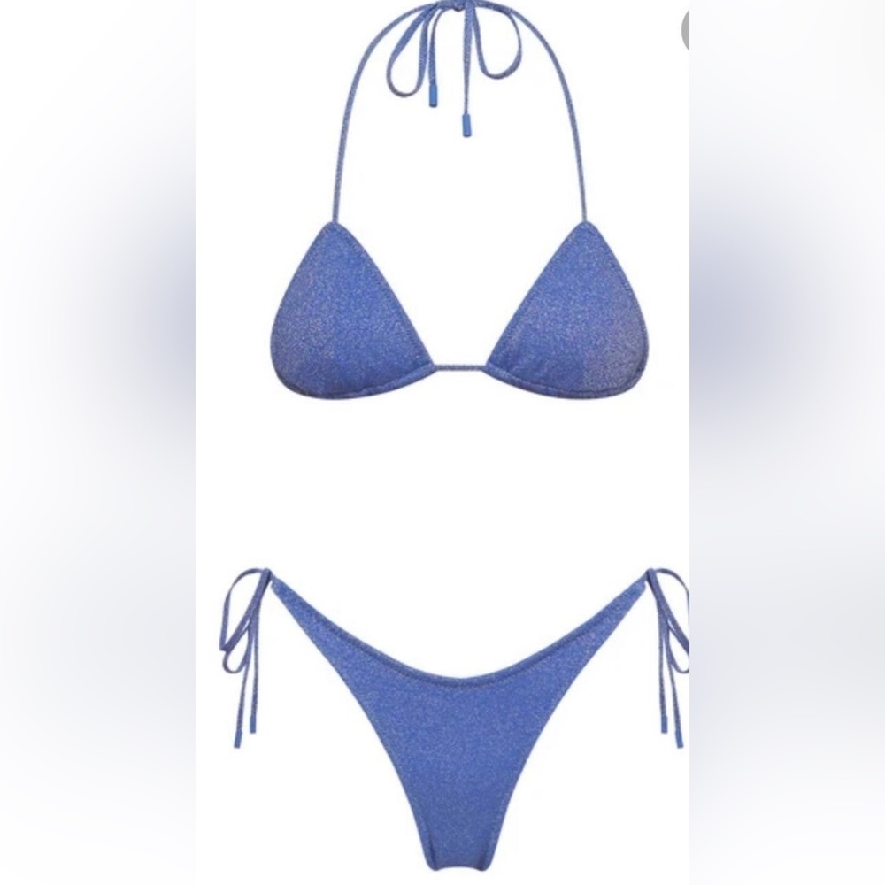 NWT + hygiene liner TRIANGL marina sparkle bikini ( TRADE)